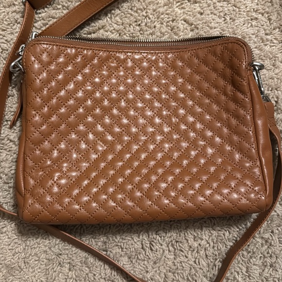 Vera Bradley Leather Carryall Triple Compartment Bag - Picture 7 of 9